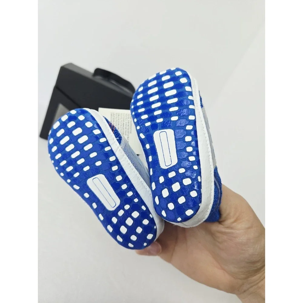 Adidas Kid's UltraCrib Walking Shoe White Blue 1K US Toddler EE8798‎ NEW
